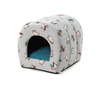 Picture of LeoPet Penguin Foam Tunnel: Cozy Hideaway and Bed for Cats